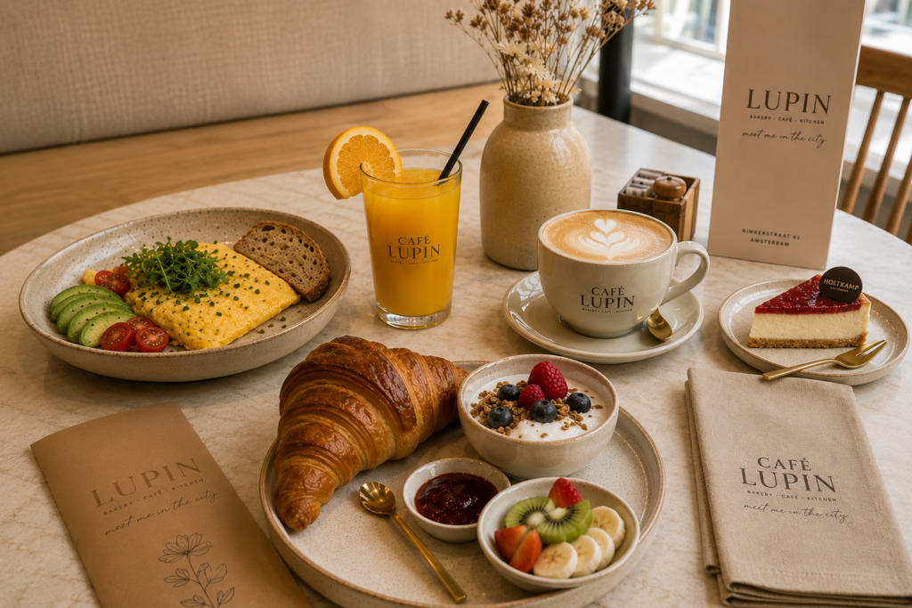 Ontbijt lunch Amsterdam-West bij Bakery Café Lupin